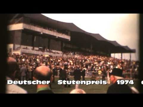 Galopprennbahn  Neue Bult  in Hannover 1974.