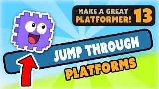 How-to code ONE WAY platforms in Scratch - e13