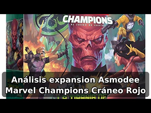 Vídeo relacionado con Asmodee Marvel Champions - La Tiranía de Cráneo Rojo