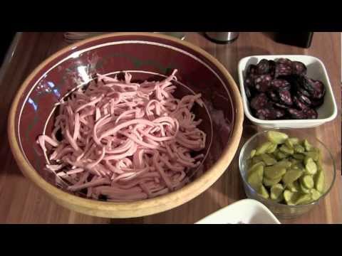 Wurstsalat-Schwäbischer-Schweizer-Wurstsalat-Wurstsalat Kreation