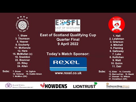 Linlithgow Rose v Hill of Beath Hawthorn – 9 April 2022