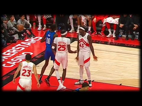 Pascal Siakam TAKES a 💩 on Chris Boucher 😆 - Raptors vs Magic