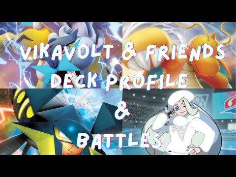 The BEST way to play Vikavolt | Vikavolt V PTCGO Deck Profile & Battles | SSH-CRZ