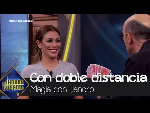 Jandro sorprende a Blanca Suárez con su increíble magia - El Hormiguero 3.0