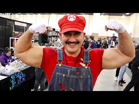 SoCal Retro Gaming Expo 2019 - Free Play Arcade Overload / Video Game Convention / Cosplay and More