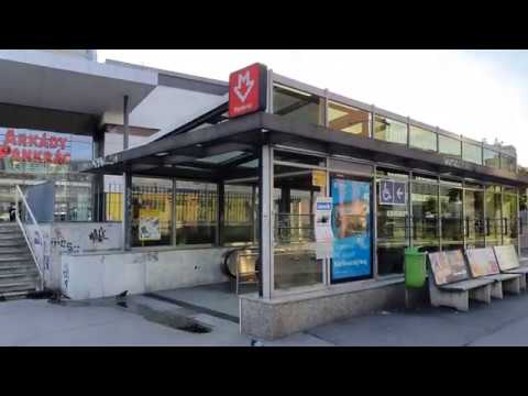 Pankrác stanice metra 2020 Metrô de Praga