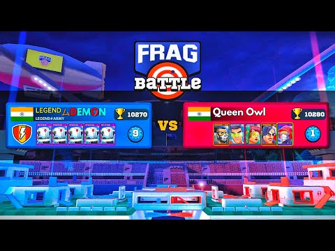 Robot vs Characters in FRAG Pro Shooter 😱