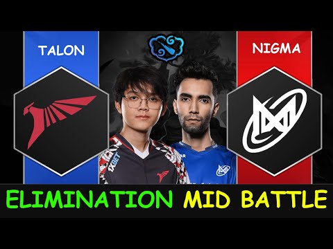 MIKOTO VS SUMAIL ELIMINATION MID BATTLLE - Talon vs Nigma Lower Bracket Clavision Snow Ruyi Dota 2