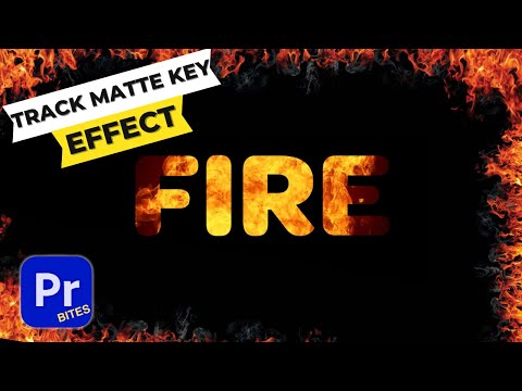How to make a TRACK MATTE KEY EFFECT in Premiere Pro