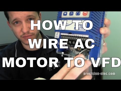 How To Wire A Motor To A Variable Frequency Drive (VFD)