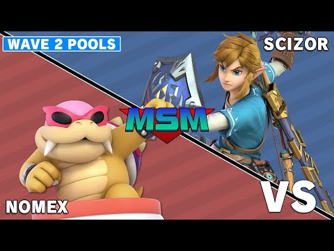 Offline MSM 240 - Nomex (Bowser Jr) VS Scizor (Link) Wave 2 Pools