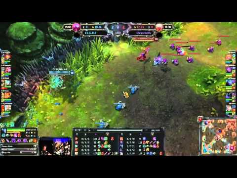 Runda 1 Grupa B : CLG.eu vs OCW - LoL ECC: Poland, Warszawa 28-29.07.2012