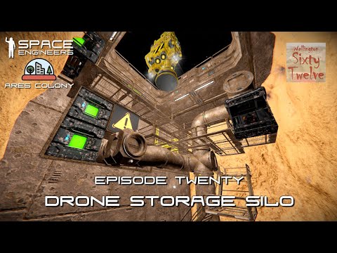 Ares Colony EP20 - Drone Storage Silo (Space Engineers)