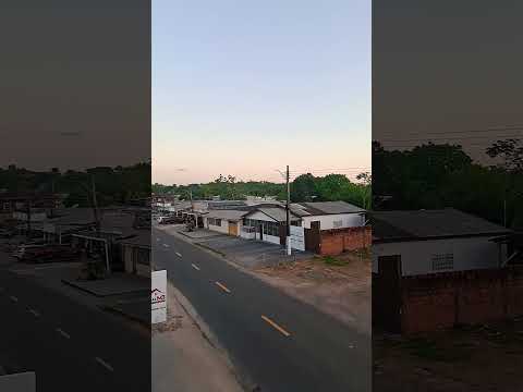 Fim de tarde em Ferreira Gomes. Macapá, Amapá