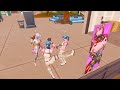 Pink Ghoul Trooper Was Being TOXIC So I FLEXED the RAREST SKINS in Fortnite In Party Royale