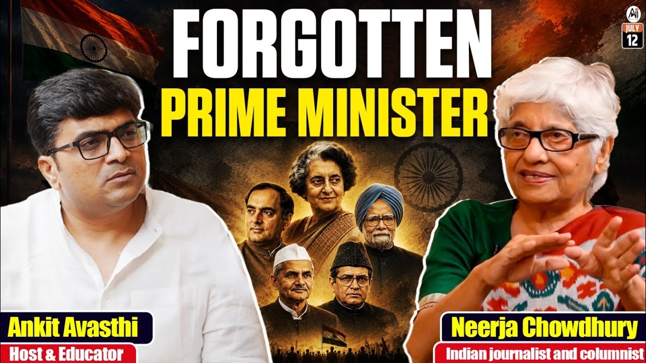 Everyone Remembers Indira Gandhi & Manmohan Singh But Who Remembers This Prime Minister? | Ankit Sir