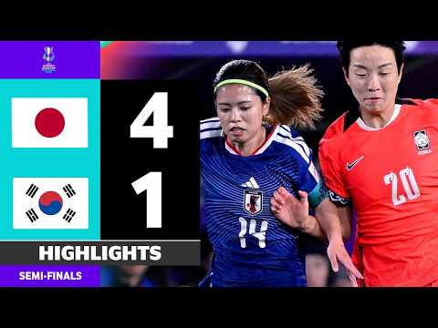 일본 vs. 한국 4-1 하이라이트 | 2026 AFC 여자 아시안컵
