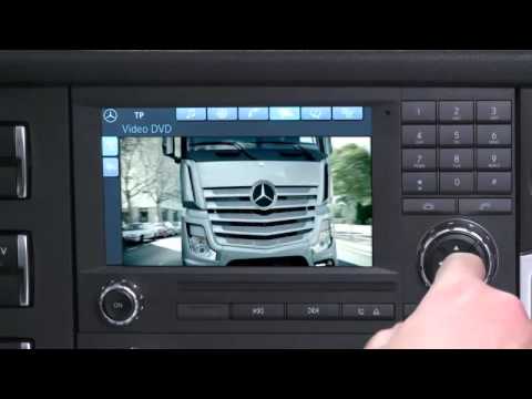 Der neue MB Actros MP4 (7/23) : Radio- und Soundsystem   -   Video ..........Oeni