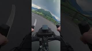Cycling in Switzerland: Descending from Bürgenstock to Ennetbürgen #cycling #descending #redshift