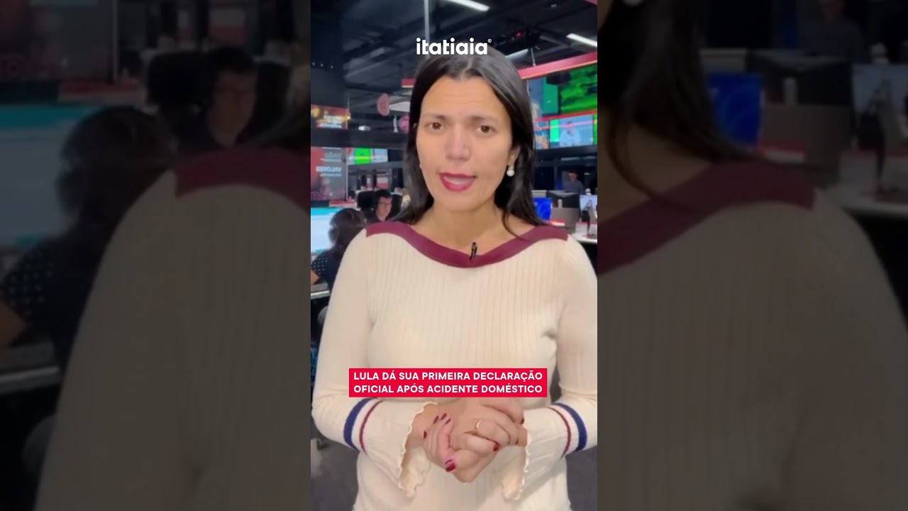 LULA DÁ SUA PRIMEIRA DECLARAÇÃO OFICIAL APÓS ACIDENTE DOMÉSTICO