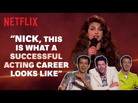 Priyanka Chopra SAVAGELY ROASTS Nick Jonas | Jonas Brothers Family Roast | Netflix India