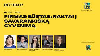 Pirmas būstas: raktai į savarankišką gyvenimą
