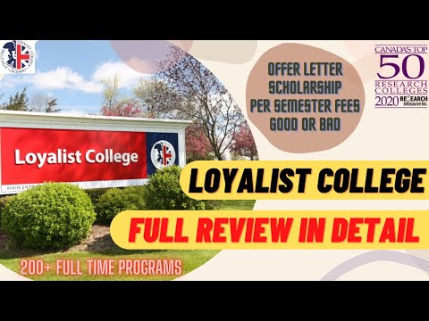 An independent third-party review evaluating the overall quality and experience of attending Loyalist College, which offers the HRAC Technician Diploma.