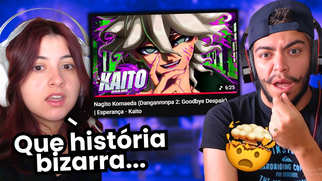 Nagito Komaeda (Danganronpa 2: Goodbye Despair) | Esperança - Kaito | REACT