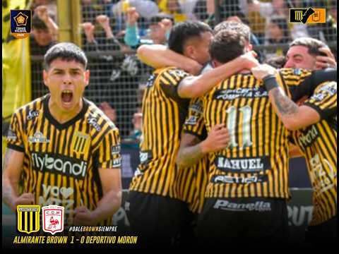 ALMIRANTE BROWN 1 - 0 DEPORTIVO MORÓN | EL GOL | http://giganteoeste.blogspot.com