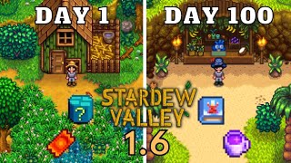 I Played 100 Days of Stardew Valley 1.6