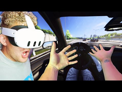 Meta Quest 3 + Full Motion Simulator + Assetto Corsa = MIND BLOWING! - YouTube