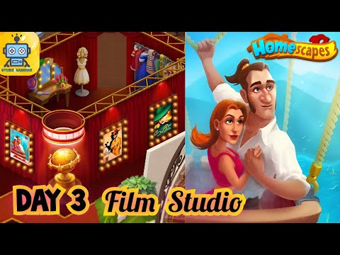 Homescapes Story: Day 3 - Film Studio - New House - 4rd House