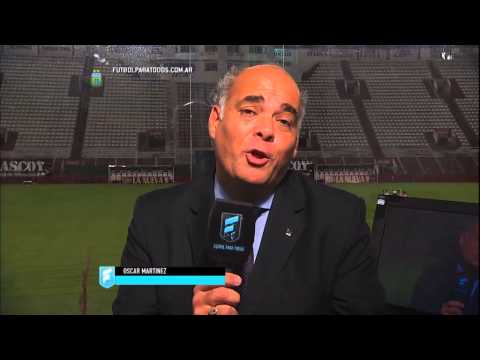 El análisis de Oscar Martínez. Huracán 1 - Gimnasia LP 1. 2015. Fecha 4. FPT