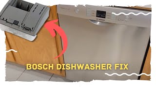 Bosch Dishwasher Detergent Dispenser Fix