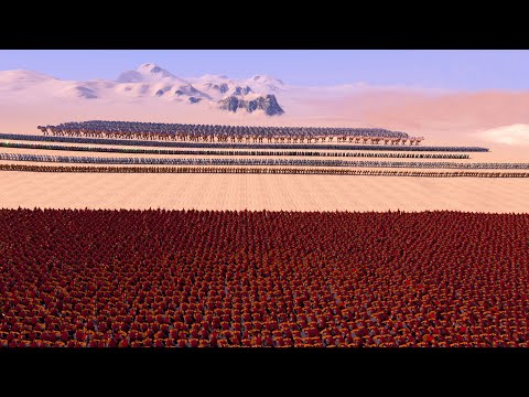 UEBS - 7 LAYERS STRONG SOLDIERS vs 20K SPARTANS - Ultimate Epic Battle Simulator
