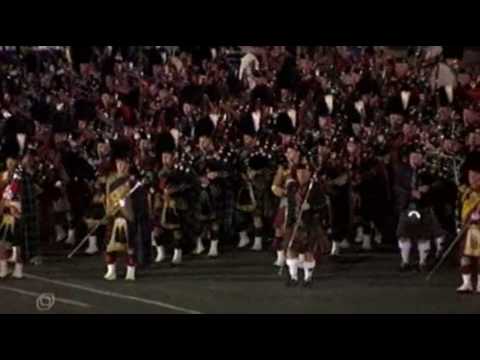 Red Square Parade- Scottish Bagpiper's Corps(Part 1)