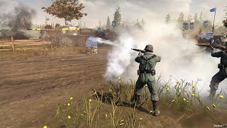 Company of Heroes 2 Elst Outskirts gameplay Fortifications Doctrine