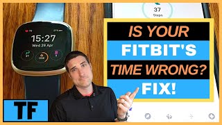FITBIT How To Change Time Zone or Military Time Problem FIX! | Correct Your Wrong Fitbit Time EASY!