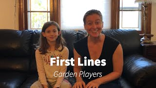 First Lines | Acting Lessons for KIDS!