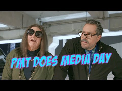 Pardon My Take Sneaks Into Super Bowl LIV Media Day