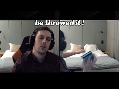 Purge's Phone Interrupted Him So He Throwed It !!!!