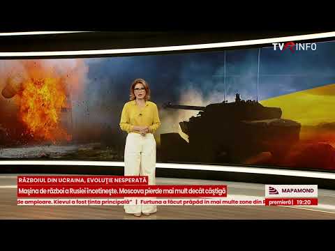 Rusia pierde din teritoriile controlate în Ucraina. Date oferite de Maria Smarandache în Mapamond