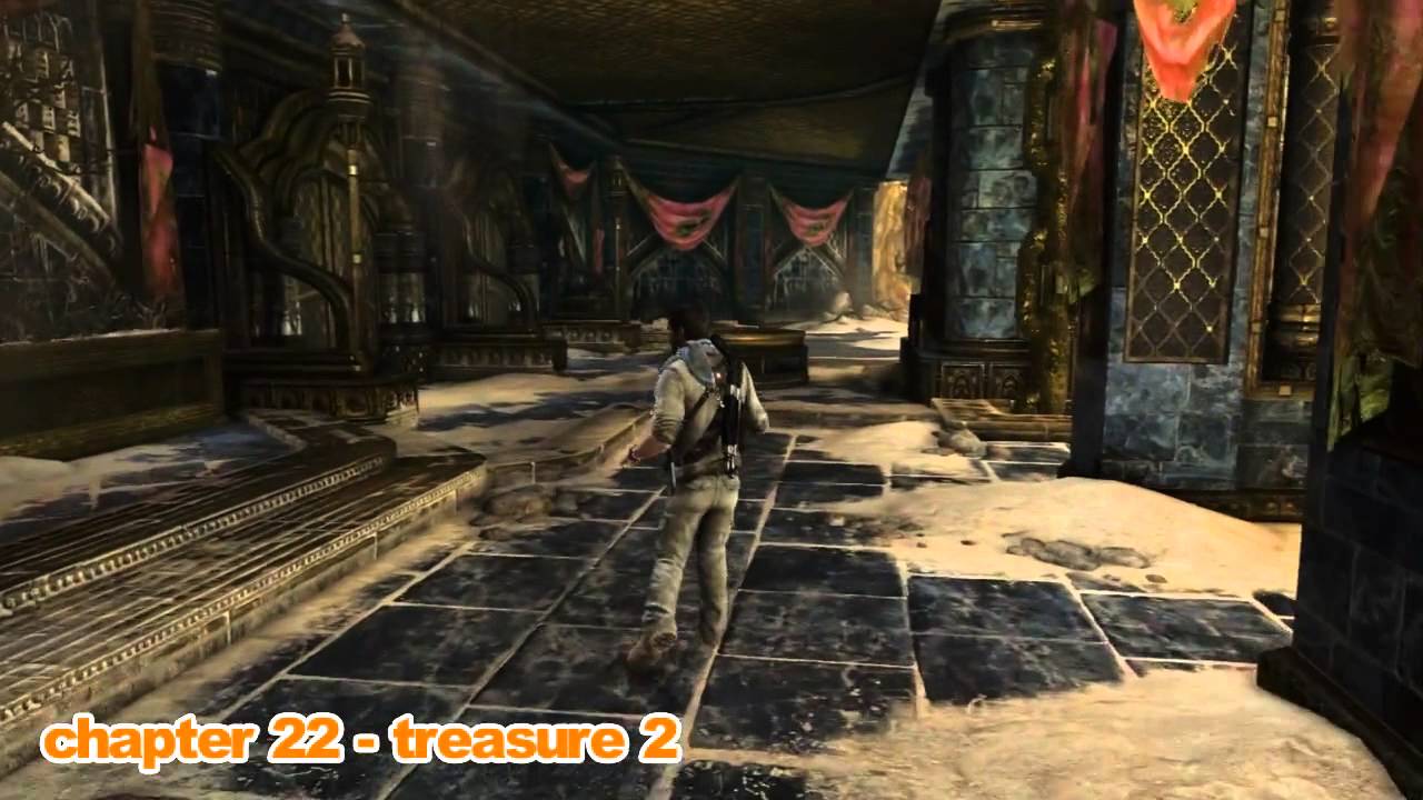 Uncharted 3 treasures guide - chapter 22 - YouTube