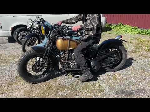 HARLEY DAVIDSON, modell VLD Bobber, 1200cc, 1935