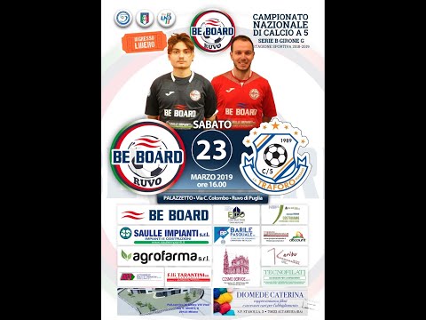 BE BOARD FUTSAL RUVO - LA SPORTIVA TRAFORO