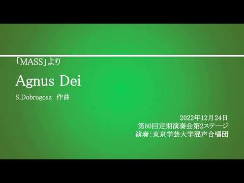 Agnus Dei【特別弦楽アンサンブル・ピアノ伴奏】 / 東京学芸大学混声合唱団