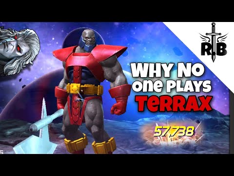 This is Why No One Plays Terrax in Marvel Contest of Champions || Mcoc Champion Review