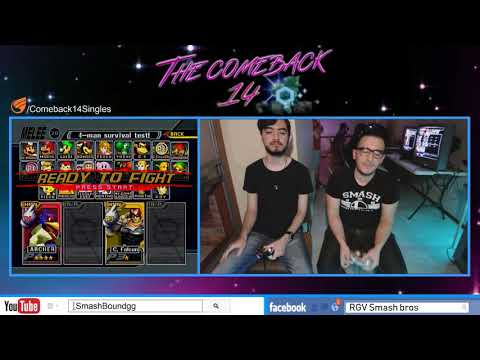 The Comeback 14 ssbm - Kiro vs Rick - Winners R3
