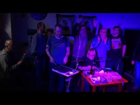 KNARF RELLÖM + DJ PATEX - "Du Bist Nicht Allein" - 2020-02-16 - Donaueschingen / (DIE AERONAUTEN)