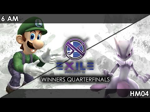 Project M: VR | 6 AM (Luigi/Bowser) V RVM | HM04 (Mewtwo) - Exile 70 Tournament SSBPM